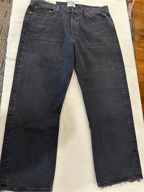 Women’s Agolde Black Jeans - A Brand Casual Straight Fit